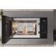 Indesit MWI 120 GX UK forno a microonde Acciaio inox Microonde combinato Da incasso 20 L 800 W 5