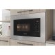 Indesit MWI 120 GX UK forno a microonde Acciaio inox Microonde combinato Da incasso 20 L 800 W 7