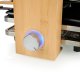 Princess 162918 griglia per raclette 8 persona(e) 1300 W Nero, Legno 3