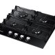 Samsung NA64H3000AK Nero Da incasso 60 cm Gas 4 Fornello(i) 3