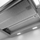 Bosch Serie 4 DFS067A51B cappa aspirante Semintegrato (semincassato) Argento 399 m³/h 4