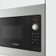 Bosch Serie 2 BFL523MS3B forno a microonde Nero, Acciaio inox Solo microonde Da incasso 20 L 800 W 3