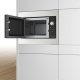 Bosch Serie 2 BFL523MS3B forno a microonde Nero, Acciaio inox Solo microonde Da incasso 20 L 800 W 5