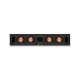 Klipsch R-30C 2-vie Nero Cablato 400 W 4