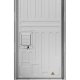 Haier HCR3818ENMG(UK) frigorifero side-by-side Libera installazione 467 L E Argento 12