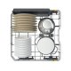 Whirlpool W7I HT40 TS UK lavastoviglie A scomparsa totale 15 coperti C 7