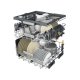 Whirlpool W7F HS51 AX UK lavastoviglie A scomparsa parziale 15 coperti B 4