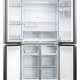 Haier Cube 83 Serie 5 HCW58F18EWMP frigorifero side-by-side Libera installazione 507 L E Platino, Acciaio inox 4