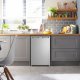 Beko UL4584S frigorifero Libera installazione 128 L Argento 5