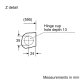 Bosch Serie 6 WKD28543GB lavasciuga Da incasso Caricamento frontale Bianco E 6