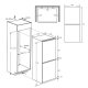 Haier 2D 55 Series 6 HBW5518DK Da incasso 248 L D Bianco 15