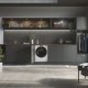 Haier HWDQ90B416FWB lavasciuga Da incasso Caricamento frontale Bianco D 6