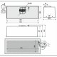 Elica FOLD-GR-60 cappa aspirante Integrato Grigio 580 m³/h 6