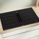 Bosch Serie 8 PXX895D66E piano cottura Nero Da incasso 80 cm Piano cottura a induzione 4 Fornello(i) Cappa da incasso 6