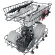 Whirlpool WF9E 2B19 X UK lavastoviglie Libera installazione 9 coperti F 12