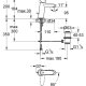 GROHE Eurodisc Cosmopolitan Cromo 3