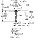 GROHE Concetto Cromo 3