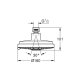 GROHE Rainshower Cosmopolitan 160 Cromo 5