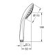 GROHE Euphoria 110 Massage supporto per doccia 3