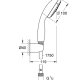 GROHE Tempesta 100 sistema di doccia Cromo 3