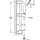 GROHE Tempesta 100 sistema di doccia Cromo 3
