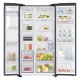 Samsung RS64DG5303B1 frigorifero side-by-side Libera installazione 628 L E Nero, Acciaio inox 6