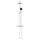 GROHE Vitalio Start 250 sistema di doccia 2 testina/e Parete Cromo 4