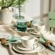 Villeroy & Boch Crafted Cotton Vassoio da colazione Rotondo Porcellana Bianco 1 pz 11
