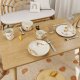 Villeroy & Boch 1486732640 piatto piano Piatto da portata Rotondo Porcellana Multicolore, Bianco 1 pz 8