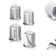 Bosch MFW3X18W tritacarne 2000 W Bianco 5