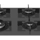 Grundig GIGL 622410GR GAZLI CAM OCAK GRİ piano cottura Grigio Da incasso 65 cm Gas 4 Fornello(i) 3