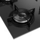 Grundig GIGL 622410GR GAZLI CAM OCAK GRİ piano cottura Grigio Da incasso 65 cm Gas 4 Fornello(i) 4