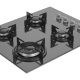 Grundig GIGL 622410GR GAZLI CAM OCAK GRİ piano cottura Grigio Da incasso 65 cm Gas 4 Fornello(i) 6