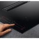 AEG CDE84543CB Nero Da incasso 76.6 cm Piano cottura a induzione 4 Fornello(i) Cappa da incasso 4