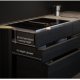 AEG CDE84543CB Nero Da incasso 76.6 cm Piano cottura a induzione 4 Fornello(i) Cappa da incasso 6