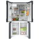 Bosch Serie 6 KFI96AXEA frigorifero side-by-side Libera installazione 574 L E Nero, Acciaio inox 3