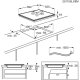 Electrolux EIS62453 Piano cottura ad induzione SenseBoil® 60cm 20