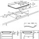 Electrolux EIV85456 Piano cottura ad induzione FlexBridge 80cm 14