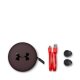 JBL Under Armour Wireless Auricolare In-ear, Passanuca Sport Bluetooth Nero, Rosso 5