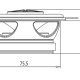JBL Club 3020 altoparlante auto Rotondo 2-vie 60 W 1 pz 3