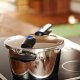 Fissler Vitaquick 8 L Nero, Acciaio inox 8