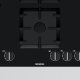 Siemens iQ500 EP9A6SB90 piano cottura Nero Da incasso 90 cm Gas 5 Fornello(i) 5