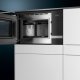Siemens iQ500 BF555LMS0B forno a microonde Nero, Acciaio inox Microonde combinato Da incasso 25 L 900 W 5