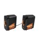 JBL JBLQUANTUMDUOBLKAM altoparlante 2-vie Nero Con cavo e senza cavo 20 W 8