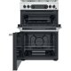 Hotpoint Ariston CD67G0CCX/UK Cucina Gas Argento 3