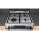 Hotpoint Ariston CD67G0CCX/UK Cucina Gas Argento 6