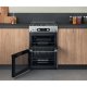 Hotpoint Ariston HDM67G0C2CX/UK Cucina Gas Argento 8
