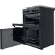 Hotpoint Ariston HDM67G0CCB/UK Cucina Gas Nero 5