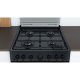 Indesit ID67G0MCB/UK cucina Gas Nero 6