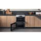 Hotpoint Ariston HDM67G9C2CX/U Cucina Elettrico Gas Argento 7